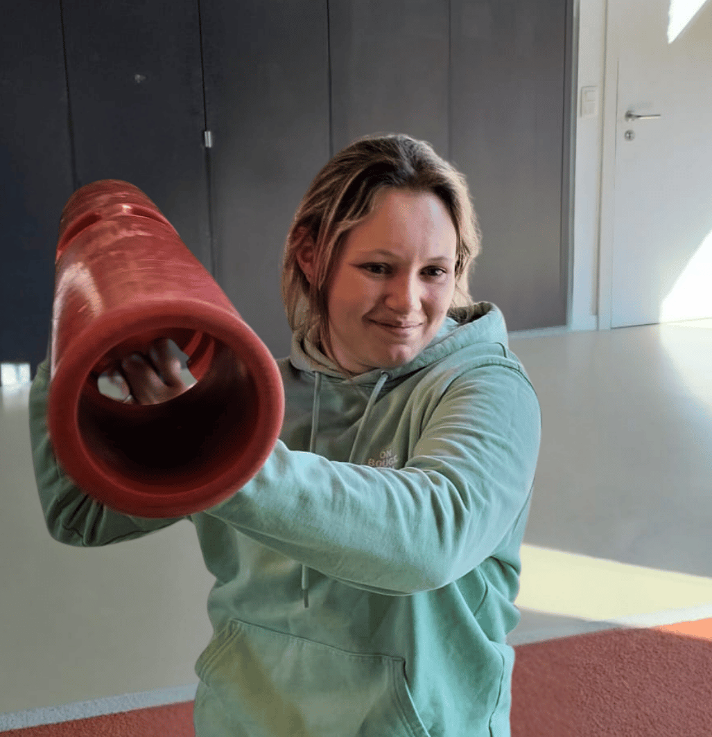 Amber, Beweegcoach bij GYMLOFT